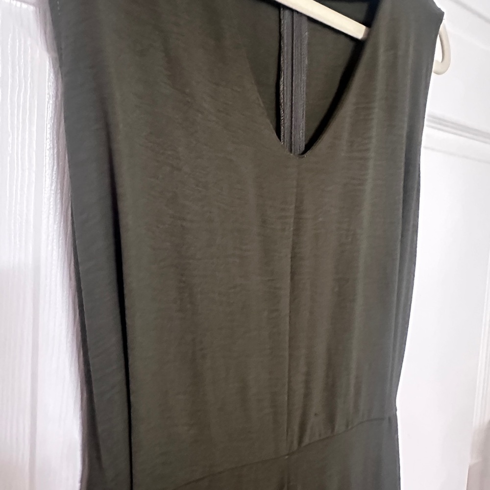 PrettyGarden Wide Leg Jumpsuit V-Neck Belted Long pants romper XL - Picture 5 of 12